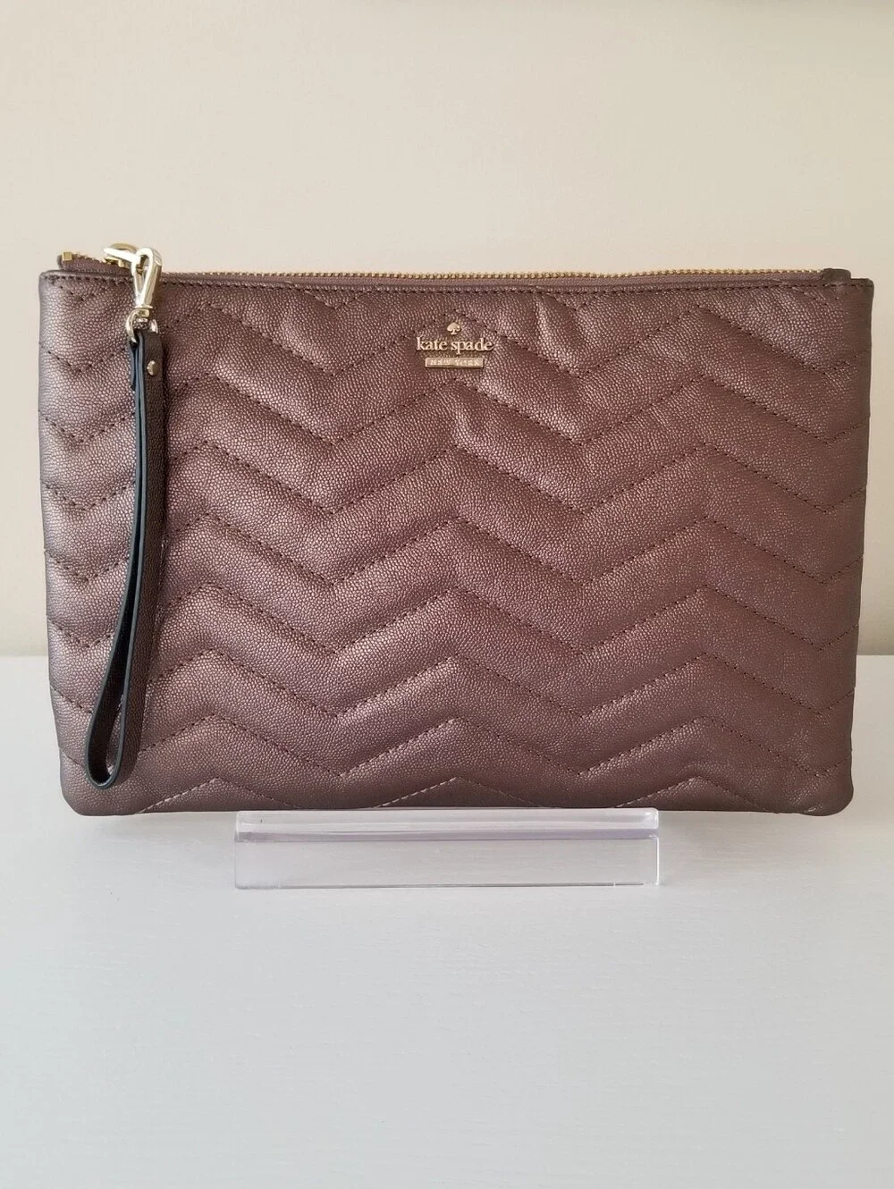 Kate Spade Large Quilted Clutch Wristlet